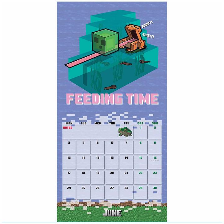 Produktbild Minecraft Wandkalender 2024 Quadratisch