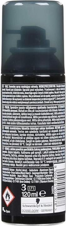 Actual product image Syoss Root Retoucher spray hair dye Medium Brown 120ml (Brown)