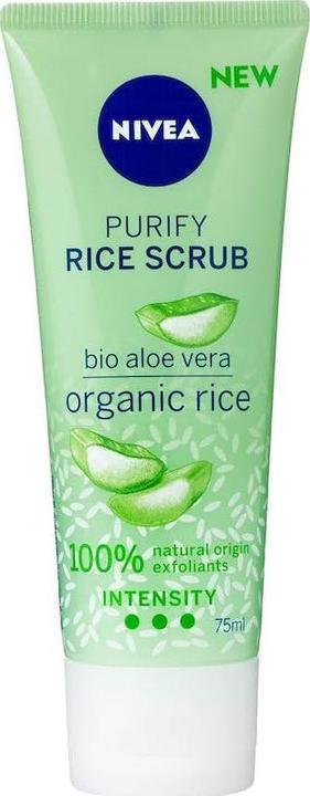 NIVEA Rice Scrub Bio Aloe Vera (Facial cleansing wipes, 90 g)