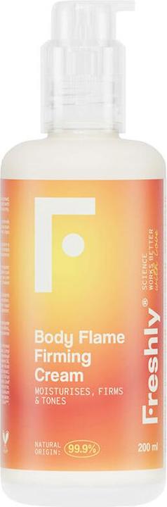 Actual product image Freshly Cosmetics Body Flame Firming Body Cream Moisturizes Firms and Tones 250ml (Body cream, 200 ml)