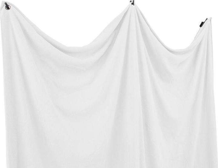 Actual product image Westcott X-Drop Pro - High-Key White (8' x 8') Wrinkle-Resistant Backdrop Kit, 2.4x2.4m (240 cm, 240 cm)