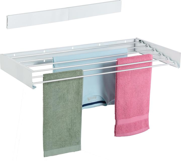 Relaxdays Stendibiancheria da parete (6 m)