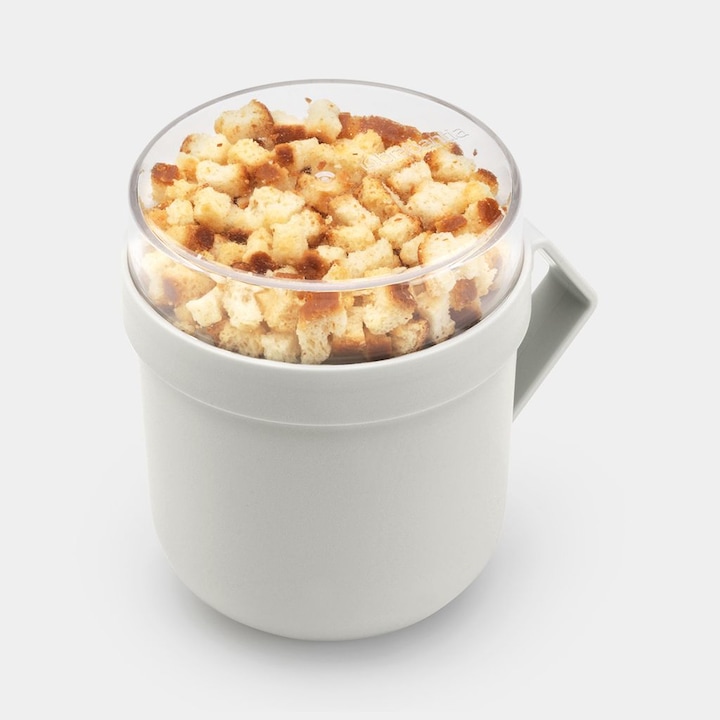 Actual product image Brabantia Make & Take soup container 600 ml, light grey
