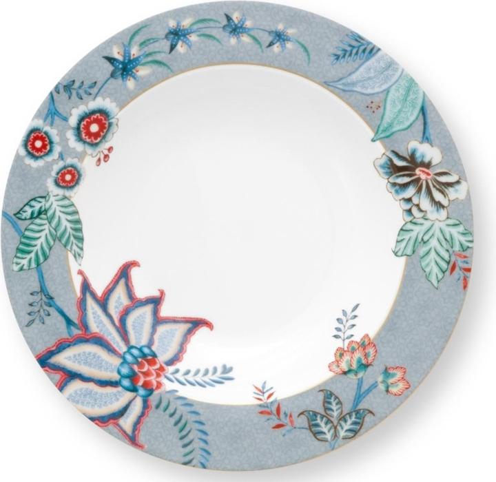 PIP Studio Flower Festival Suppenteller Light Blue 21,5 cm (1 x)