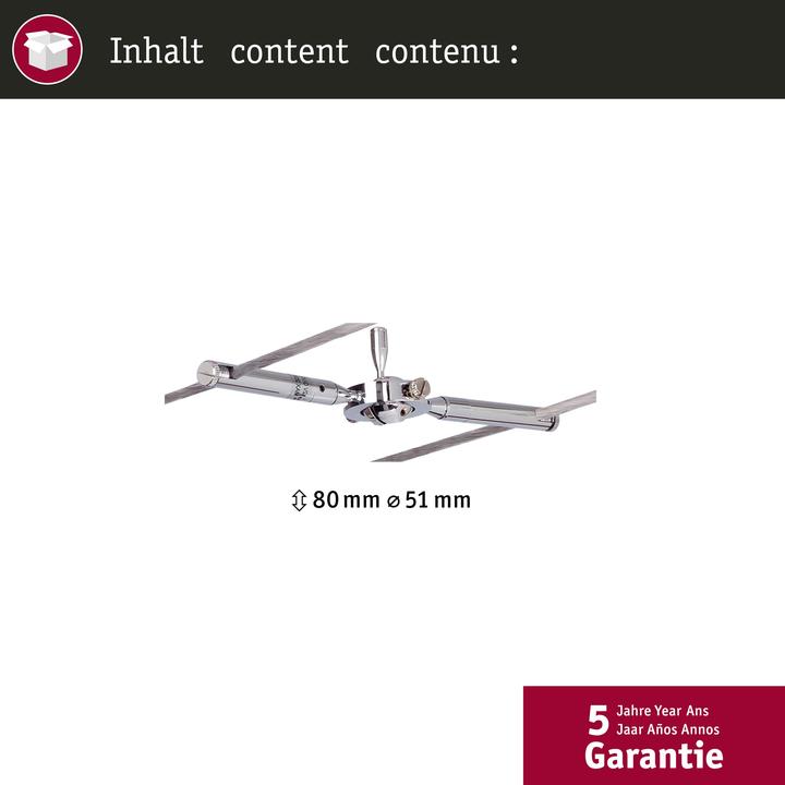 Produktbild Paulmann Wire System Togo (3200 lm, GU5.3)