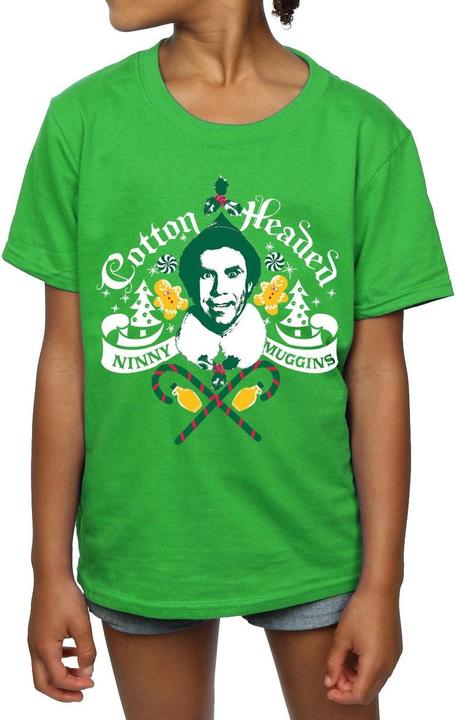 Immagine prodotto Elf Cotton Headed Ninny Muggins Maglietta Ragazze (128)