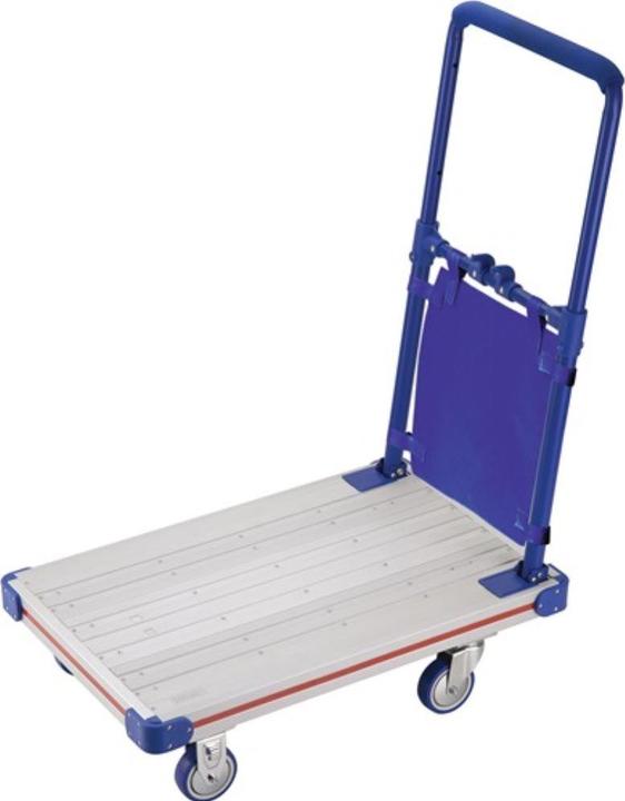 HP Autozubehör Platformwagen Platforms L630xB400 mm Buisstaal Trgf. 150 kg Wielen en beugels inklapbaar (150 kg)