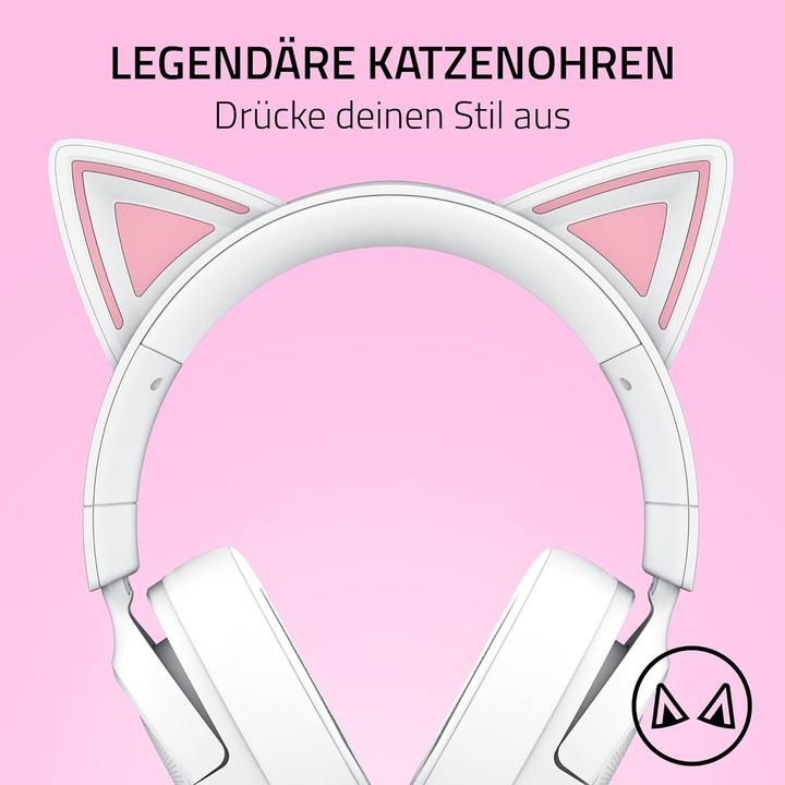 Produktbild Razer Kraken Kitty V3 X - White (Kabelgebunden)