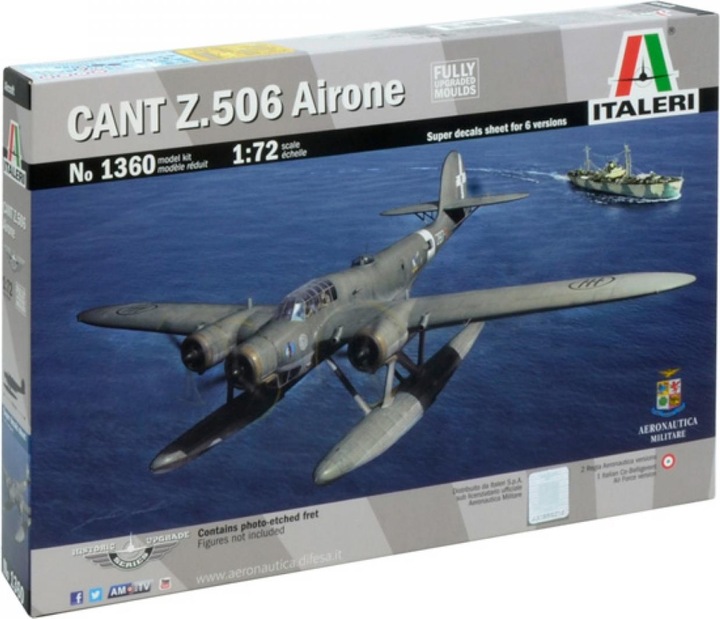 Actual product image Italeri Cant.Z 506 Airone