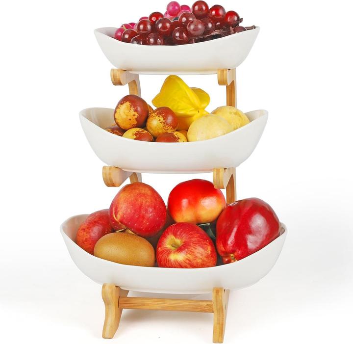 Gaethra Mehrstöckige Etagere für Obst und Snacks