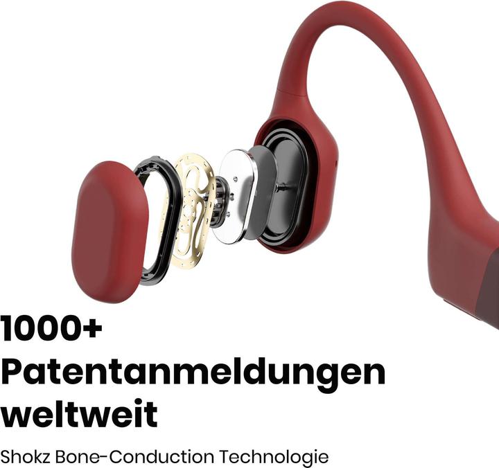 Actual product image Shokz OpenRun (No noise cancelling, 8 h, Wireless)