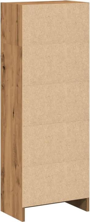 Produktbild vidaXL Bücherregal Bücherschrank Standregal Büroregal Wandregal Artisan-Eiche (40 x 24 x 109 cm)