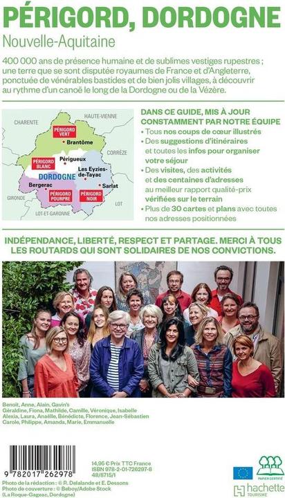 Produktbild Périgord, Dordogne : Nouvelle-Aquitaine 2024 2025 (Französisch, Collectif, Le Routard, 2024)