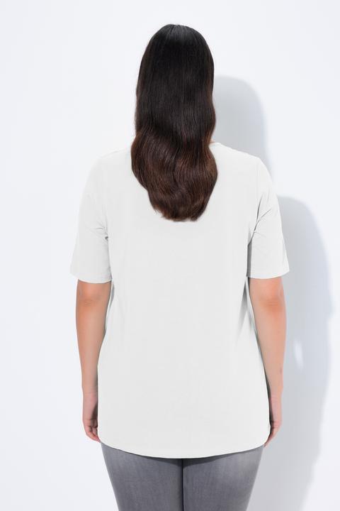 Produktbild Ulla Popken T-Shirt, A-Linie, Carré-Ausschnitt, Halbarm (50, 52)