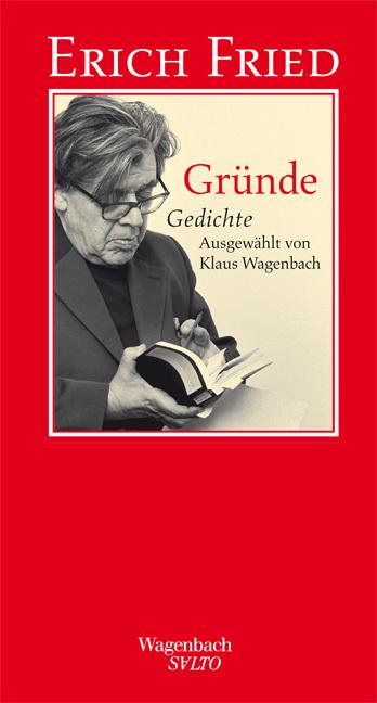 Produktbild Gründe (Deutsch, Erich Fried, 2012)
