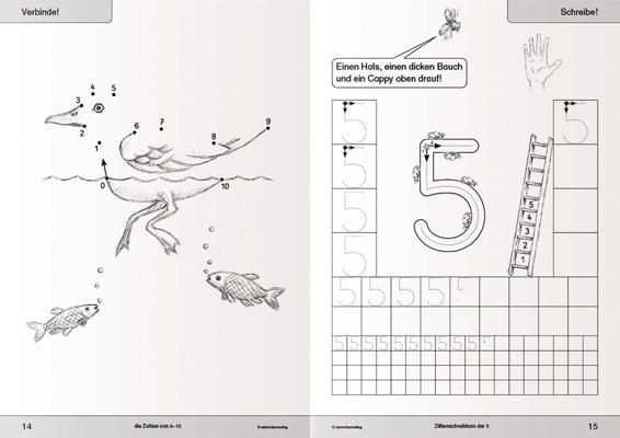 Produktbild Ich kann rechnen 1 und 2 - Ausgabe in A4 - Schülerarbeitshefte für die 1. Klasse (Deutsch, Katrin Langhans, 2018)
