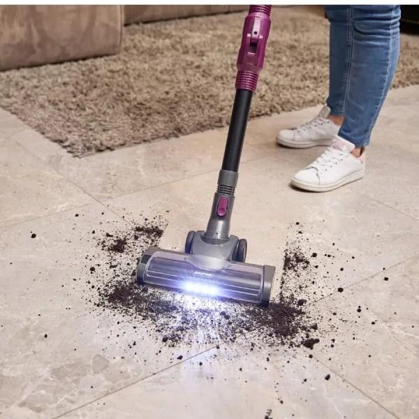 Image du produit MPM Aspirateur sans fil MOD-70 Noir violet