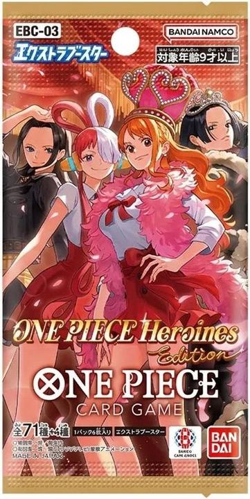 Actual product image Bandai One Piece EBC-03 Heroines Edition Booster Box (CN) (Chinese, Booster display)