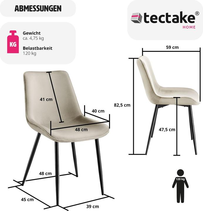 Produktbild tectake Monroe
