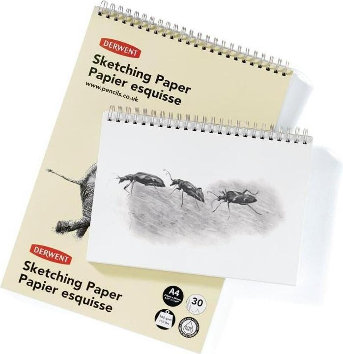 Actual product image Derwent Sketchpad (A4, Plain, Hardcover)
