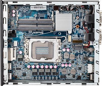 Actual product image Shuttle DH670 S1700 H670 BLACK 120W (Intel Core Skylake-S)