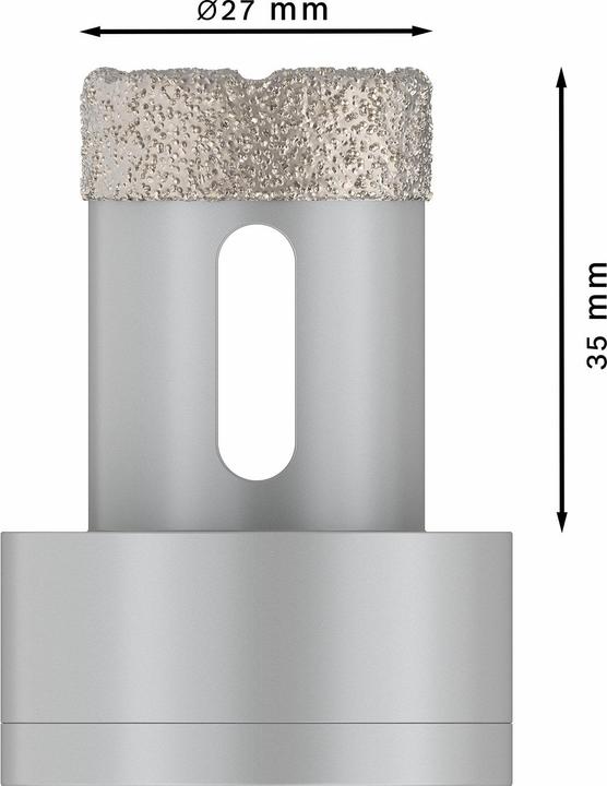 Actual product image Bosch Professional Zubehör PRO Core Cutter dry X-Lock, 27 x 35 mm (27 millimetres)