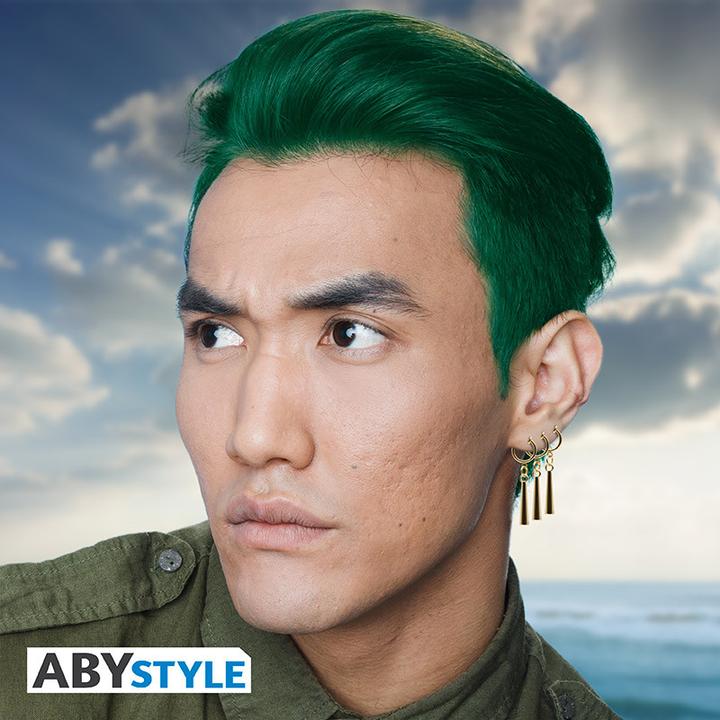 Image du produit ABYstyle Orecchini One Piece Zoro 3 Pack (Alliage de zinc + émail)