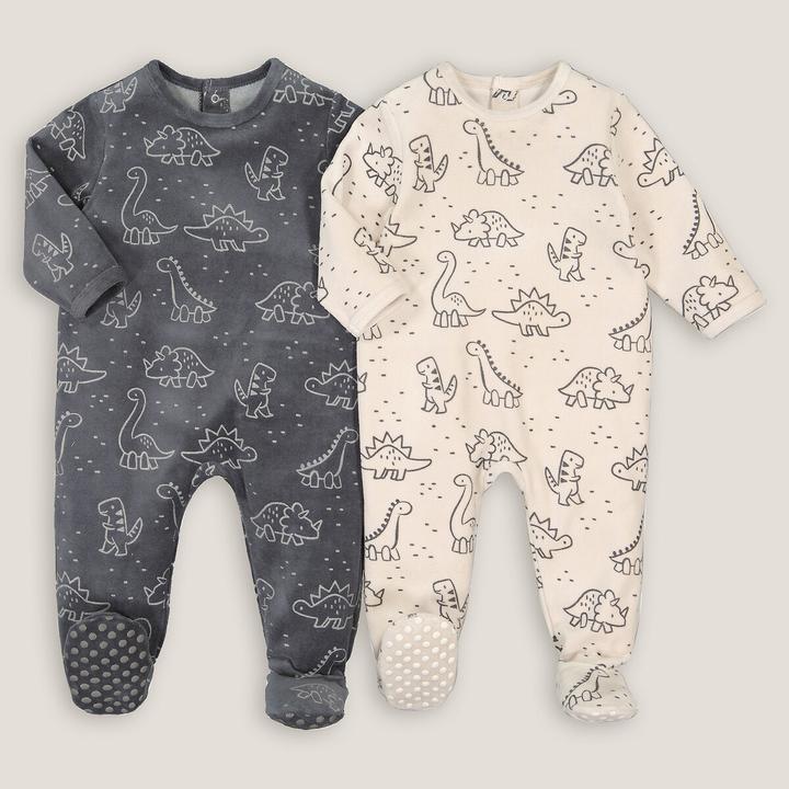 Produktbild La Redoute Collections 2er-Pack Baby-Schlafanzüge (68)