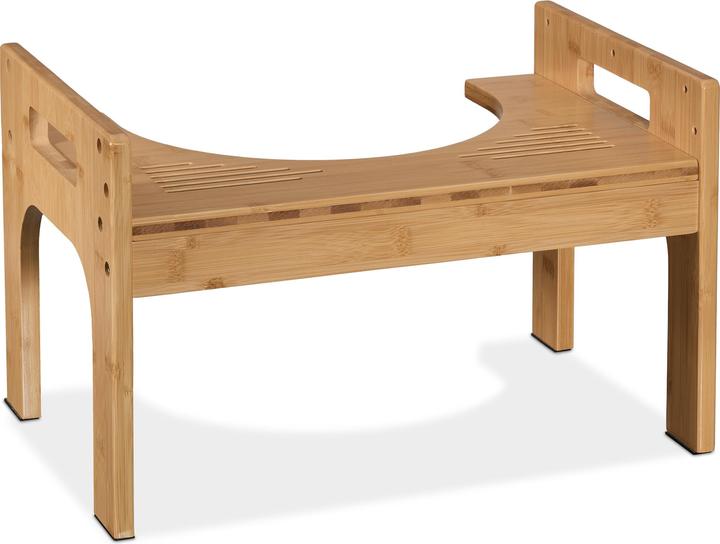 Actual product image Relaxdays Toilet stool