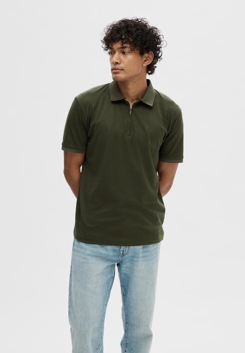 Produktbild Selected Zipper Polo shirt (S)