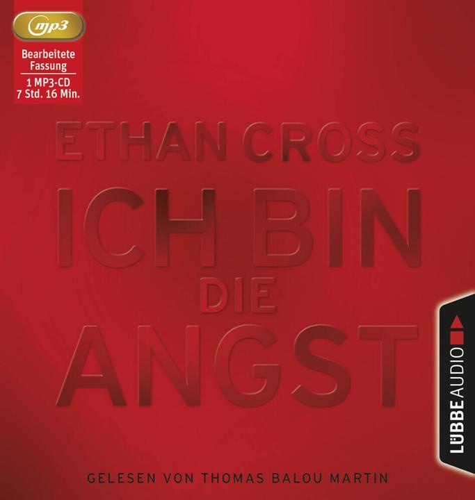 Actual product image I am the fear (Ethan Cross, Thomas Balou Martin, German)