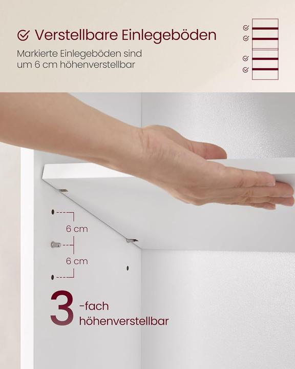 Actual product image Vasagle Oliver (40 x 24 x 178.5 cm)
