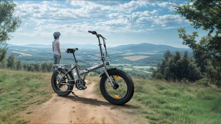 Produktbild Sharp E-BIKE MONZA 20" FAT - GREY ()