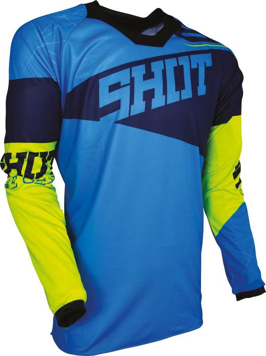 bleu-jaune fluo