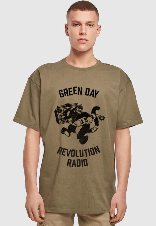 Produktbild Merchcode Green Day Revolution Radio Oversize Tee - 190655 (M)