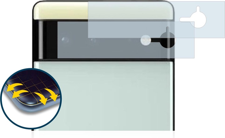 Actual product image BROTECT Flex (2 Piece, Google Pixel 6)