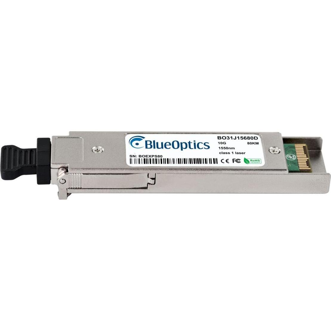 Thumbnail - BlueOptics H3C XFP-LH80-SM1550-D kompatibler XFP BO31J15680D, Transceiver, Silber