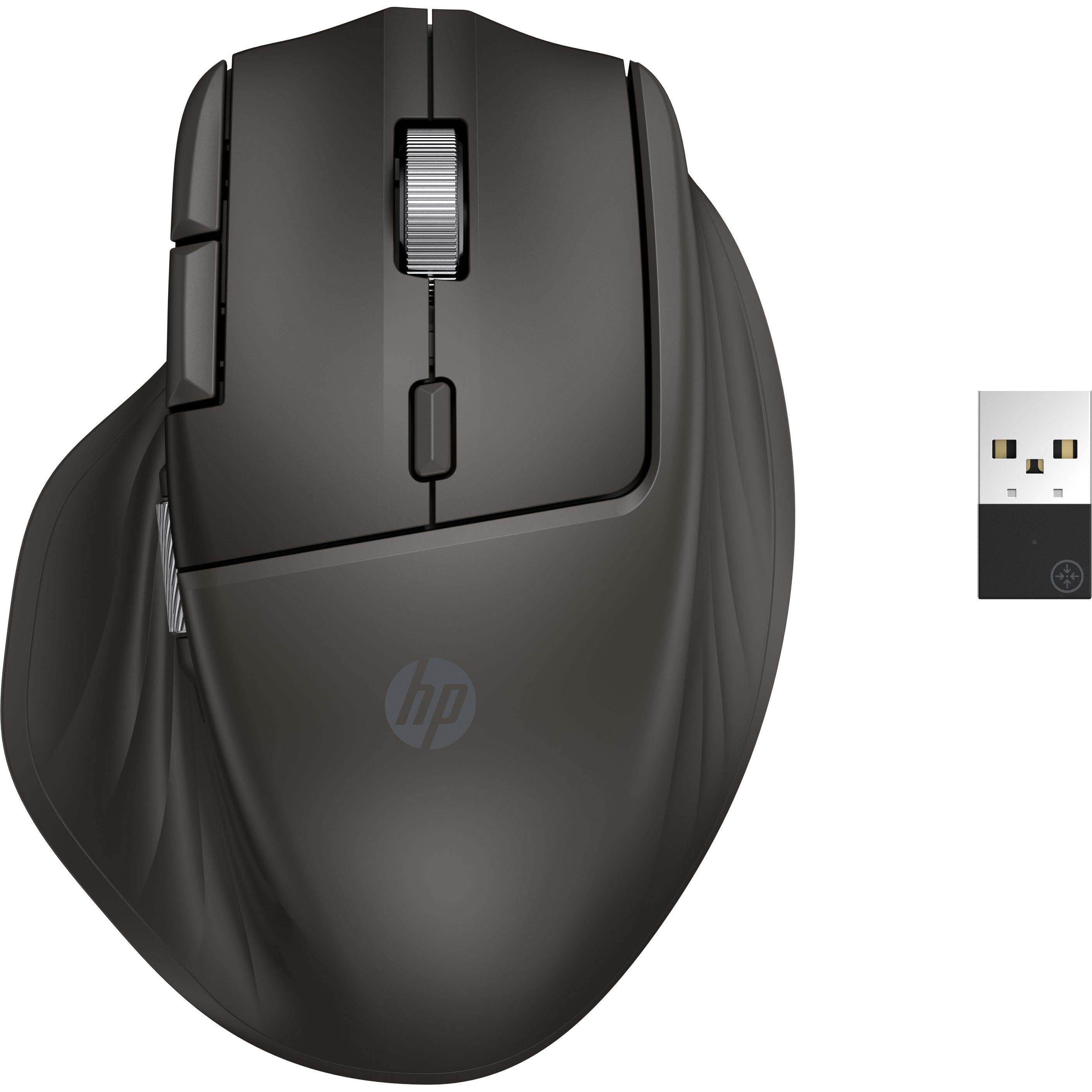 HP B8YX3AA#ABB (Kabellos), Maus, Schwarz