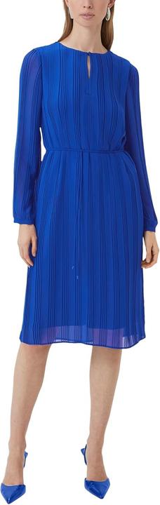 Image du produit Comma Kleid Chiffonkleid mit Plisséefalten (36)