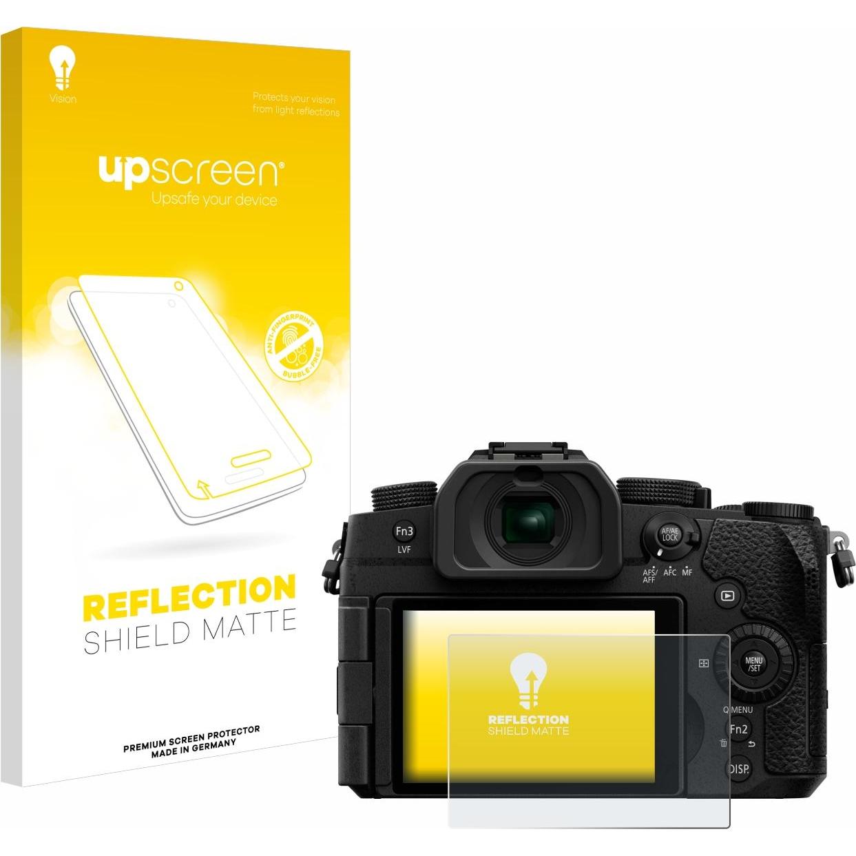 upscreen Schutzfolie Displayschutz Displayschutzfolie Folie Matt Entspiegelungsfolie (Displayschutz), Kameraschutz