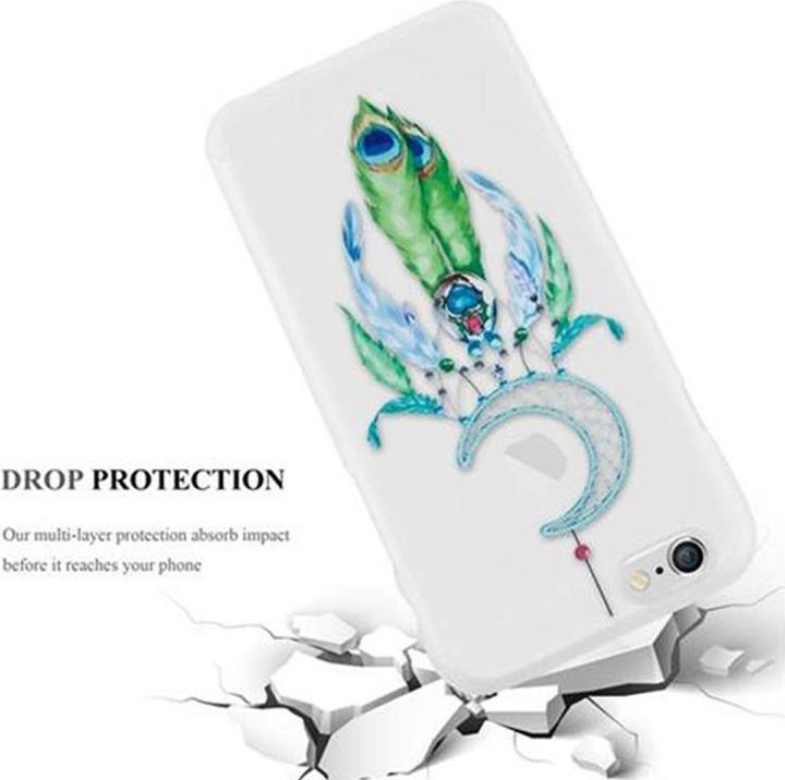 Actual product image Cadorabo TPU with imprint cover (Apple iPhone 6, Apple iPhone 6s)