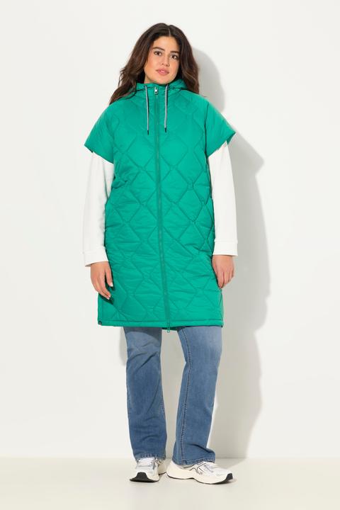 Produktbild Ulla Popken HYPRAR Steppweste, Tunnelzug, 2-Wege-Zipper, recycelt (56)
