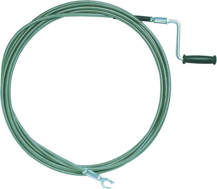 Dönges Pipe cleaning shaft with crank, length 5 m, Ø 6.0 mm, single layer (1 pcs.)