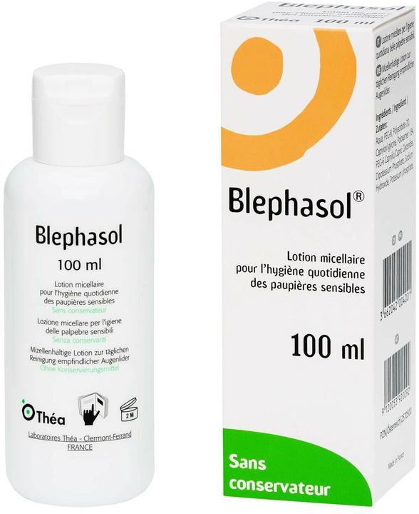 Actual product image Théa Blephasol (Micelle water, 100 ml)