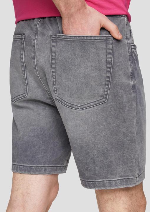 Actual product image S.Oliver Jeans-Hose Kurze Jeans-Jogger / Regular Fit / Mid Rise / Baumwollstretch (M)