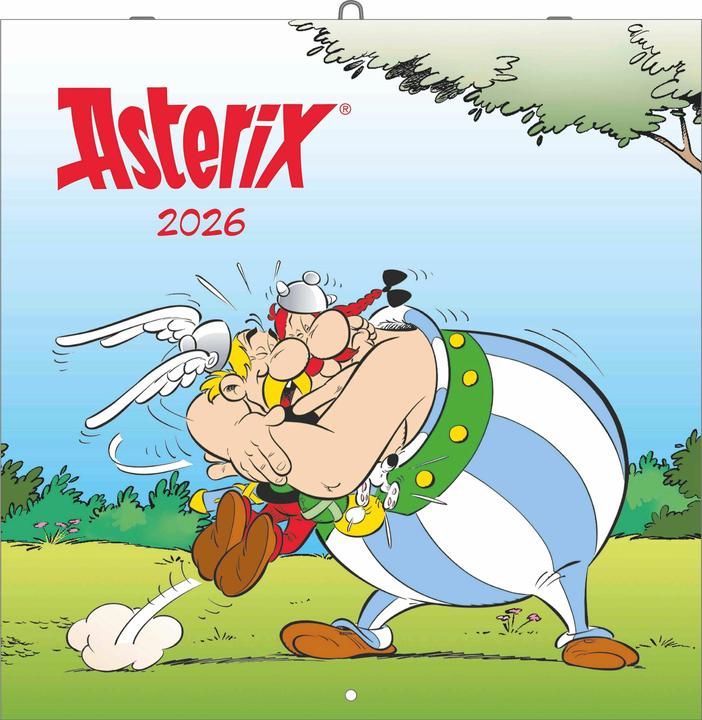 Produktbild Asterix 2026 - Wand-Kalender - Broschüren-Kalender - 30x30 - 30x60 geöffnet - Cartoon