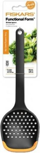 Produktbild Fiskars 1027302 Sieblöffel, schwarz