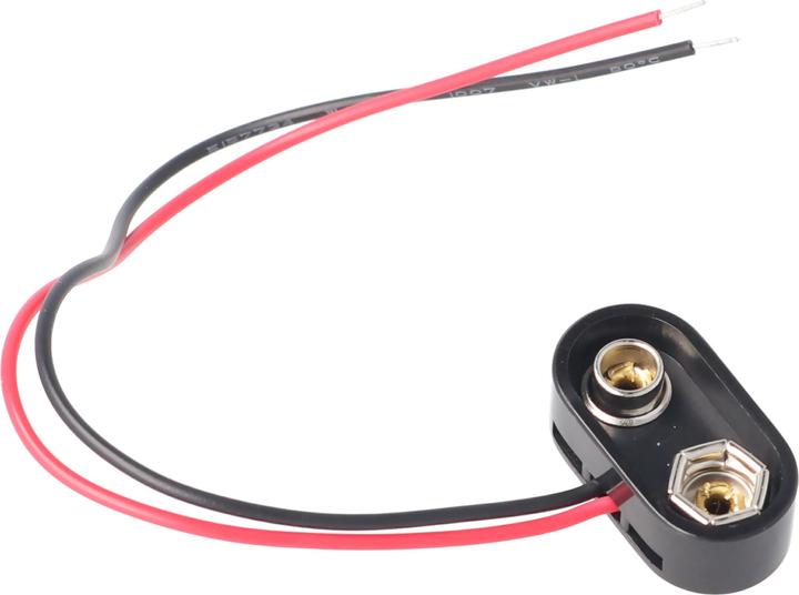 Actual product image XCell AccuCell Batterieclip für 9 V Block T-Form High Quality