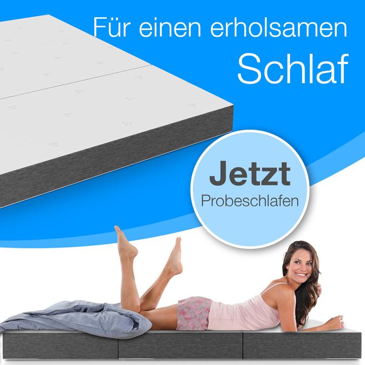 Actual product image Bestschlaf Visco guest mattress (160 x 200 cm, Foam core)