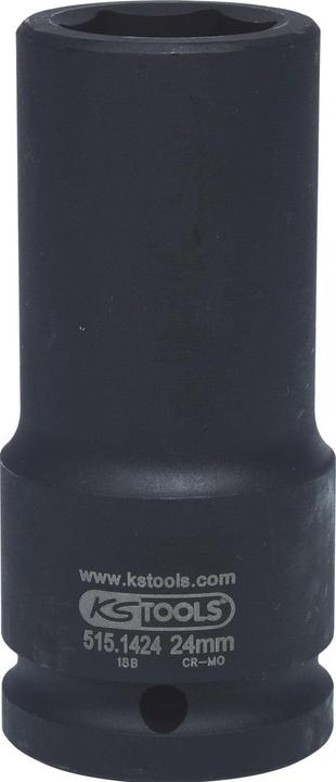 Produktbild KS Tools 3/4" Sechskant-Kraft-Stecknuss lang (24 mm)
